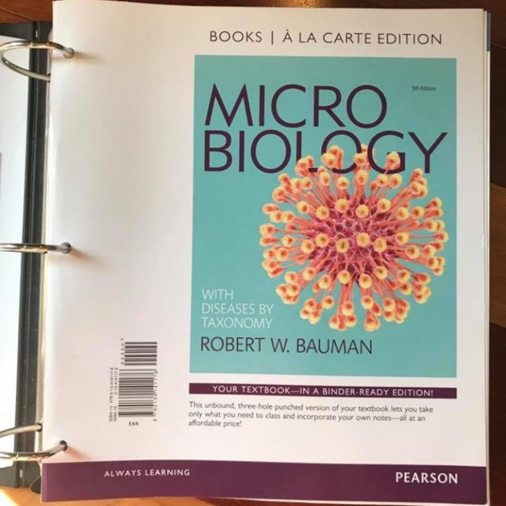 Microbiology textbook